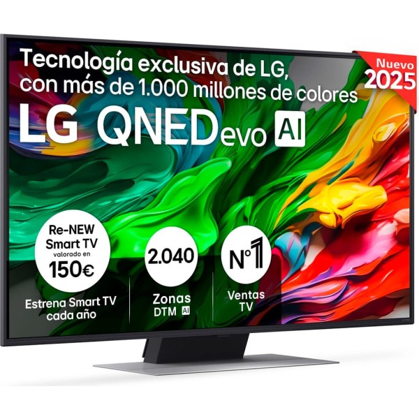 Lg qned evo 50qned87a6d / televisor smart tv 50" miniled uhd 4k hdr