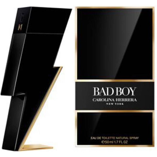 Carolina herrera bad boy eau de toilette 50ml vaporizador